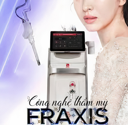 máy trị rạn laser fractional co2 fraxis